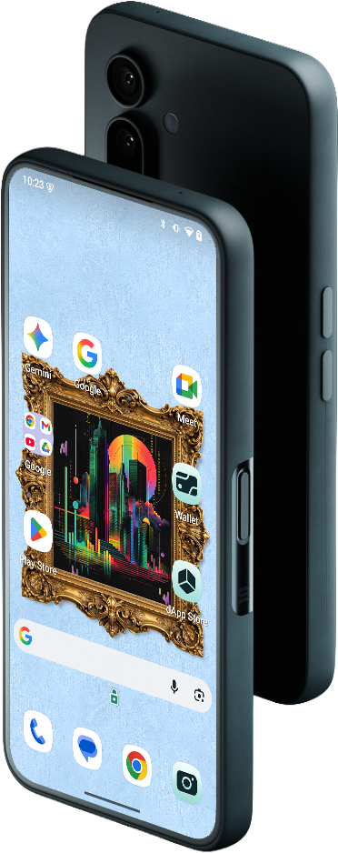 NATIV running on a phone